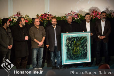 مراسم تقدیر از اصغر فرهادی در موزه سینما