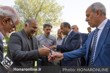 دیدار وزیر فرهنگ و گردشگری عراق از گنجینه موزه هنرهای معاصر تهران