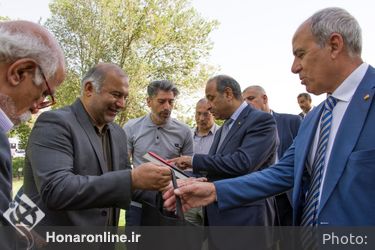 دیدار وزیر فرهنگ و گردشگری عراق از گنجینه موزه هنرهای معاصر تهران