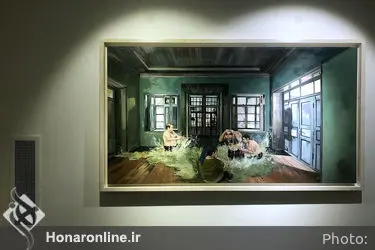 نمایشگاه نقاشی زهرا امیریگانه در گالری شیرین 1