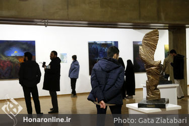  نمایشگاه نقاشی و مجسمه‌های عبدالحمید قدیریان در فرهنگسرای نیاوران