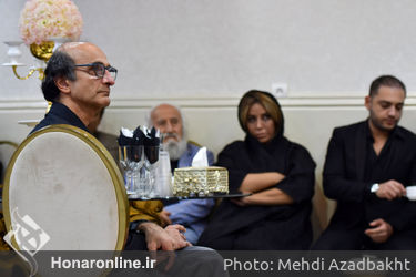 مراسم ختم زنده‌یاد نادر افشاری هنرمند نقاش و مجسمه‌ساز