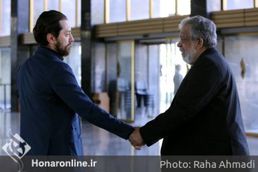 مراسم تشییع پیکر داریوش مهرجویی و همسرش وحیده محمدی‌فر در پهنه رودکی 
