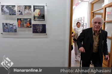 نمایشگاه آثار خسرو سینایی در باغ موزه هنر ایرانی