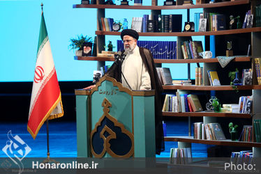 حضور رئیس جمهور در آیین ملی بزرگداشت روز کتاب- تالار وحدت