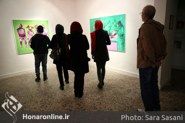 نمایشگاه آثار حمید بهرامی در گالری هما