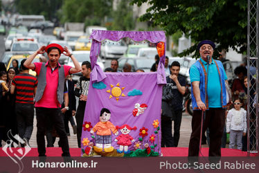 جشن خانه تئاتر در فضای باز خانه هنرمندان2