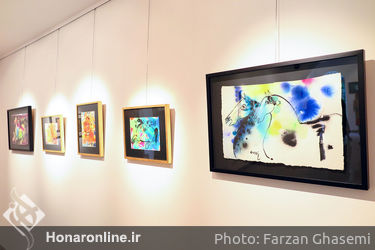 نمایشگاه آثار ناصر اویسی در گالری آتبین