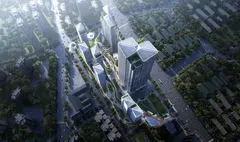 رونمایی از طراحی مجتمع باغ ابری در شانگهای