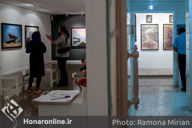 نمایشگاه نقاشی‌های بهرام درستکار احمدی در گالری ویستا پلاس