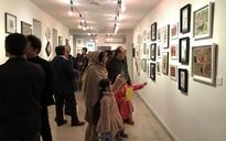هفتمین نمایشگاه فروش آثار چند نسل هنرمندان معاصر ایران در گالری لاله