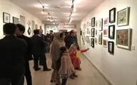 هفتمین نمایشگاه فروش آثار چند نسل هنرمندان معاصر ایران در گالری لاله