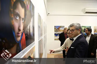 افتتاحیه نمایشگاه عکس‌های مائورو ویتالیه در گالری استاد نامی خانه هنرمندان