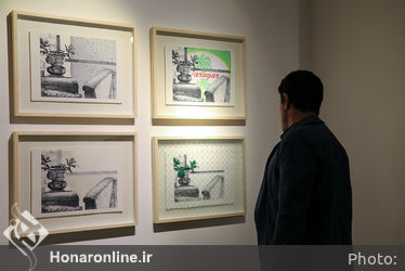 نمایشگاه آثار بیژن صفاری با همکاری هنرمندان معاصر در  گالری وی