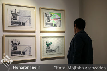 نمایشگاه آثار بیژن صفاری با همکاری هنرمندان معاصر در  گالری وی
