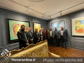 نمایشگاه نقاشی خط  علی سروی همپا  در نگارخانه ترانه باران