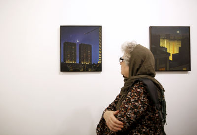 افتتاحیه‌ی نمایشگاه نقاشی‌های ثمیلا امیرابراهیمی در گالری هور