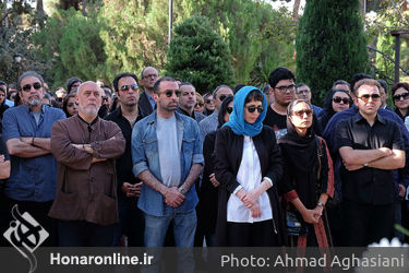 مراسم تشییع پیکر زنده یاد پیتر سلیمانی‌پور 
