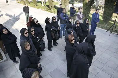 تشییع پیکر عبدالکریم مهرافشان آهنگساز پیشکسوت از تالار وحدت