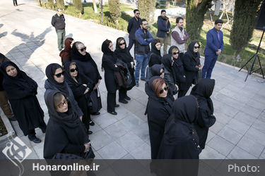 تشییع پیکر عبدالکریم مهرافشان آهنگساز پیشکسوت از تالار وحدت