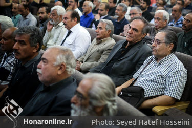 مراسم یادبود "عزت الله انتظامی" در مسجد جامع شهرک غرب