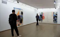 نمایشگاه آثار حبیب فرج‌آبادی در گالری دستان+2