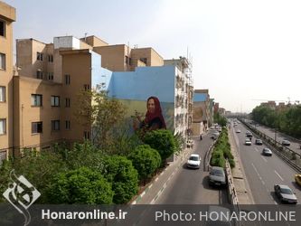 اجرای دیوارنگاری و ساماندهی بصری شهر تهران در رویداد بهارستان تهران 1400