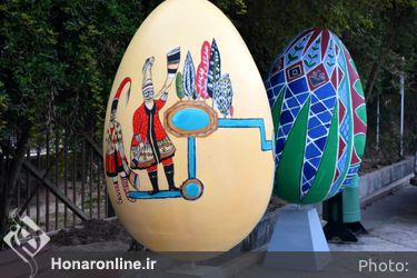  رنگ آمیزی تخم مرغ های نوروزی (2)