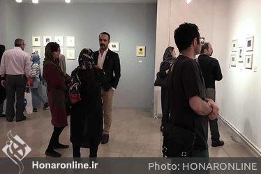 افتتاح نمایشگاه آثار منتخب چهارمین سالانه تبادل چاپ دستی در گالری لاله