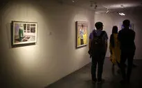 نمایشگاه نقاشی مسعود سعدالدین در گالری دیلمان