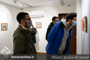نمایشگاه نقاشی فرنوش امینی نسب در گالری بهارک