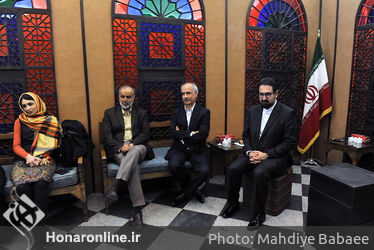 ورکشاپ نقالی دکتر پرویز ممنون در موسسه توسعه هنرهای معاصر