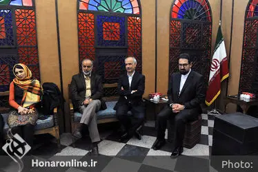 ورکشاپ نقالی دکتر پرویز ممنون در موسسه توسعه هنرهای معاصر