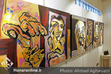 نمایشگاه نقاشی شیرین معیا در گالری آیریک