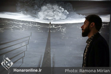 نمایشگاه نقاشی‌های هرمز مه‌منش در گالری ایوان