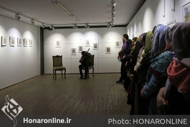 نمایشگاه نقاشی‌های محمد (مانی) لقمانی در گالری آما