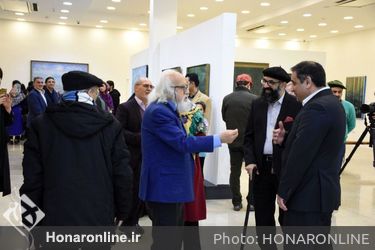 نمایشگاه آثار حسین محجوبی در گالری مهرسان