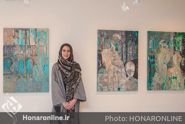 نمایشگاه نقاشی مانا کازرانی در گالری نگر