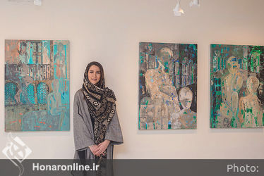 نمایشگاه نقاشی مانا کازرانی در گالری نگر