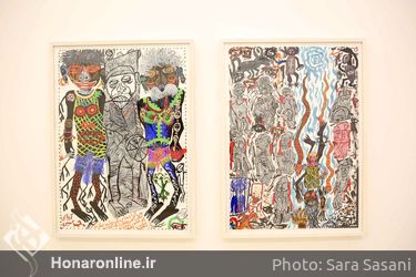 نمایشگاه نقاشی محمد آریایی در گالری دلگشا