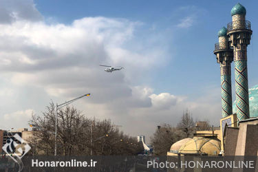 راهپیمایی ۲۲ بهمن ۱۴۰۱ در خیابان آزادی تهران