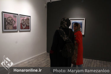 نمایشگاه نقاشی‌های طناز توسلی در گالری هپتا
