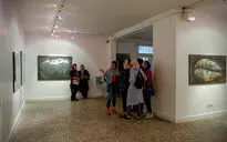نمایشگاه نقاشی شادی اجباری در گالری هما