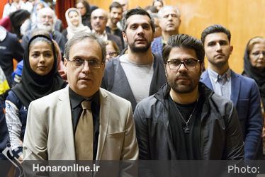  نشست اهالی خانه موسیقی با هدف کمک با زلزله زدگان کرمانشاه در فرهنگسرای نیاوران