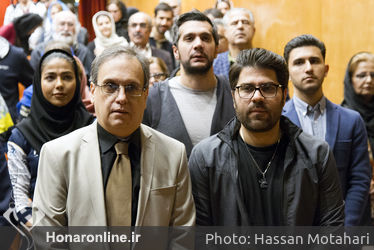  نشست اهالی خانه موسیقی با هدف کمک با زلزله زدگان کرمانشاه در فرهنگسرای نیاوران