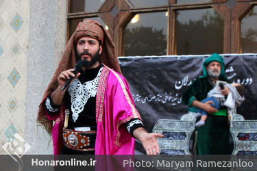 هشتمین شب از تعزیه خوانی در تئاتر شهر
