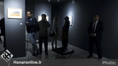 افتتاحیه نمایشگاه آثار تجسمی هنرمندان سینمایی 