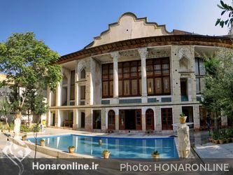 حوض یکی از عناصر معماری ایرانی