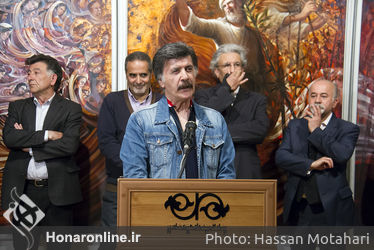 نمایشگاه نقاشی حجت شکیبا در فرهنگسرای نیاوران