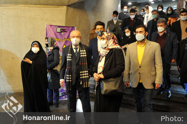 مراسم افتتاحیه دهمین جشنواره مد و لباس فجر در برج آزادی تهران